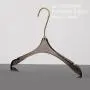 Transparent black clothing store crystal acrylic hanger women's dress bridal shop seamless clothes hanging plexiglass rack wholesale Transparent black clothing store crystal acrylic hanger women's dress bridal shop seamless clothes hanging plexiglass rack wholesale