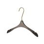 Transparent black clothing store crystal acrylic hanger women's dress bridal shop seamless clothes hanging plexiglass rack wholesale