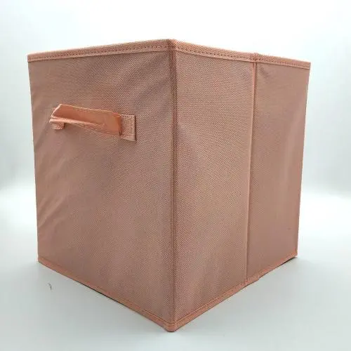 large capacity collapsible non woven cardboard drawer storage boxes with grommet non woven fabric Pink Storage Box large capacity collapsible non woven cardboard drawer storage boxes with grommet non woven fabric Pink Storage Box