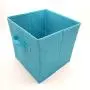 large capacity collapsible non woven cardboard drawer storage boxes with grommet non woven fabric Blue Storage Box large capacity collapsible non woven cardboard drawer storage boxes with grommet non woven fabric Blue Storage Box