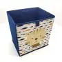 large capacity collapsible non woven cardboard drawer storage boxes with grommet non woven fabric Carton Picture Cat Blue Storage Boxes for children kid large capacity collapsible non woven cardboard drawer storage boxes with grommet non woven fabric Carton Picture Cat Blue Storage Boxes for children kid