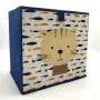large capacity collapsible non woven cardboard drawer storage boxes with grommet non woven fabric Carton Picture Cat Blue Storage Boxes for children kid large capacity collapsible non woven cardboard drawer storage boxes with grommet non woven fabric Carton Picture Cat Blue Storage Boxes for children kid