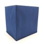 large capacity collapsible non woven cardboard drawer storage boxes with grommet non woven fabric Carton Picture Cat Blue Storage Boxes for children kid