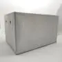 Premium large capacity collapsible non woven cardboard drawer storage boxes with grommet non woven fabric Grey Storage Box Premium large capacity collapsible non woven cardboard drawer storage boxes with grommet non woven fabric Grey Storage Box