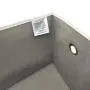 Premium large capacity collapsible non woven cardboard drawer storage boxes with grommet non woven fabric Grey Storage Box Premium large capacity collapsible non woven cardboard drawer storage boxes with grommet non woven fabric Grey Storage Box