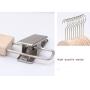 Unfinished Natural Solid Wooden Clothes Hangers Wood Suit Coat Jacket Hanger with Extra Smoothly Cut Notches and Bar - 360°Stronger Rotatable Hook,32cm 2cm thickness kid hanger, 3packs, with anti-slip silicone insert