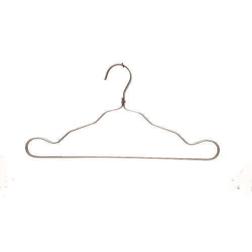 Space Saving Aluminum Hangers Aluminum Alloy Adult Clothes Hanging Dry And Wet Triangle Clothes Support Household Clothes Hangers Pants Hangers ( Color : Gold, Size : 42x20cm )