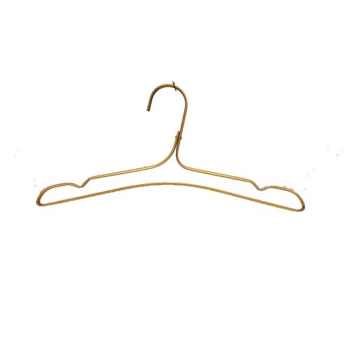 Space Saving Aluminum Hangers Aluminum Alloy Adult Clothes Hanging Dry And Wet Triangle Clothes Support Household Clothes Hangers Pants Hangers ( Color : Gold, Size : 42.5x19.5cm )