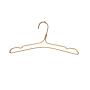 Space Saving Aluminum Hangers Aluminum Alloy Adult Clothes Hanging Dry And Wet Triangle Clothes Support Household Clothes Hangers Pants Hangers ( Color : Gold, Size : 42.5x19.5cm )