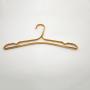 Space Saving Aluminum Hangers Aluminum Alloy Adult Clothes Hanging Dry And Wet Triangle Clothes Support Household Clothes Hangers Pants Hangers ( Color : Gold, Size : 42.5x19.5cm )