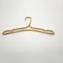 Space Saving Aluminum Hangers Aluminum Alloy Adult Clothes Hanging Dry And Wet Triangle Clothes Support Household Clothes Hangers Pants Hangers ( Color : Gold, Size : 42.5x19.5cm )