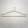 High Quality Hexagon Aluminum Hangers,  Golden Aluminum alloy Heavy Duty Wire Clothes Hangers