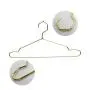 High Quality Hexagon Aluminum Hangers, Golden Aluminum alloy Heavy Duty Wire Clothes Hangers High Quality Hexagon Aluminum Hangers, Golden Aluminum alloy Heavy Duty Wire Clothes Hangers