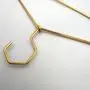 High Quality Hexagon Aluminum Alloy Hangers,  Copper Aluminum Heavy Duty Wire Clothes Hangers