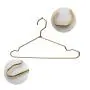High Quality Hexagon Aluminum Alloy Hangers,  Copper Aluminum Heavy Duty Wire Clothes Hangers