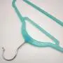Plastic Hangers Light-Weight Clothes Hangers with skyblue for adult Plastic Hangers Light-Weight Clothes Hangers with skyblue for adult