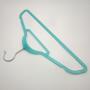 Plastic Hangers Light-Weight Clothes Hangers with skyblue for adult