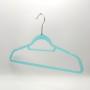 Plastic Hangers Light-Weight Clothes Hangers with skyblue for adult