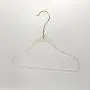 Plastic Hangers Light-Weight Clothes Hangers with golden sparkle star transparent base for kid Plastic Hangers Light-Weight Clothes Hangers with golden sparkle star transparent base for kid