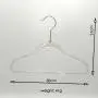 Plastic Hangers Light-Weight Clothes Hangers with golden sparkle star transparent base for kid Plastic Hangers Light-Weight Clothes Hangers with golden sparkle star transparent base for kid