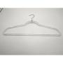 Plastic Hangers Light-Weight Clothes Hangers with silver sparkle star transparent base for adult