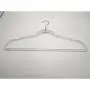 Plastic Hangers Light-Weight Clothes Hangers with silver sparkle star transparent base for adult Plastic Hangers Light-Weight Clothes Hangers with silver sparkle star transparent base for adult