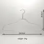 Plastic Hangers Light-Weight Clothes Hangers with silver sparkle star transparent base for adult Plastic Hangers Light-Weight Clothes Hangers with silver sparkle star transparent base for adult