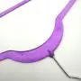 Plastic Hangers Light-Weight Clothes Hangers with silver sparkle star purple base for adult Plastic Hangers Light-Weight Clothes Hangers with silver sparkle star purple base for adult