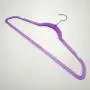 Plastic Hangers Light-Weight Clothes Hangers with silver sparkle star purple base for adult Plastic Hangers Light-Weight Clothes Hangers with silver sparkle star purple base for adult