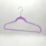 Plastic Hangers Light-Weight Clothes Hangers with silver sparkle star purple base for adult Plastic Hangers Light-Weight Clothes Hangers with silver sparkle star purple base for adult