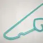 Plastic Hangers Light-Weight Clothes Hangers with skyblue with love star for adult Plastic Hangers Light-Weight Clothes Hangers with skyblue with love star for adult