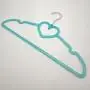 Plastic Hangers Light-Weight Clothes Hangers with skyblue with love star for adult Plastic Hangers Light-Weight Clothes Hangers with skyblue with love star for adult
