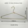 High end Premium Heavy Duty Durable Anti-Deformation Aluminum Alloy Durable Hanger, Space Aluminum Anti-Skid Clothes Support Adult Clothing Hanger Clothes Storage Rack