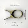 Thickened aluminum alloy quilt clip, oversized aluminum clip, strong aluminum alloy clip, quilt drying clip