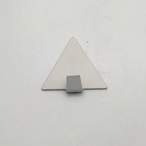 Triangle Shape Perforated aluminum alloy single hook load-bearing kitchen bathroom hanging clothes can be customized wholesale