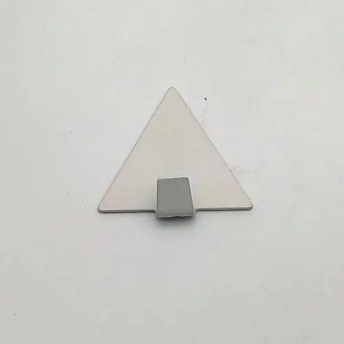 Triangle Shape Perforated aluminum alloy single hook load-bearing kitchen bathroom hanging clothes can be customized wholesale Triangle Shape Perforated aluminum alloy single hook load-bearing kitchen bathroom hanging clothes can be customized wholesale