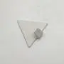 Triangle Shape Perforated aluminum alloy single hook load-bearing kitchen bathroom hanging clothes can be customized wholesale Triangle Shape Perforated aluminum alloy single hook load-bearing kitchen bathroom hanging clothes can be customized wholesale