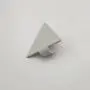 Triangle Shape Perforated aluminum alloy single hook load-bearing kitchen bathroom hanging clothes can be customized wholesale Triangle Shape Perforated aluminum alloy single hook load-bearing kitchen bathroom hanging clothes can be customized wholesale