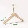 Premium Adult Solid Unfinished/Natural Wood Coat Suit Shirt Jacket Dress Hangers, Wooden Clothes Hangers- 360° Stronger Swivel Hook- Smoothly Cut Notches-3 Pack- Natural Color, 38cm,1.2cm thickness, 15cm hook Premium Adult Solid Unfinished/Natural Wood Coat Suit Shirt Jacket Dress Hangers, Wooden Clothes Hangers- 360° Stronger Swivel Hook- Smoothly Cut Notches-3 Pack- Natural Color, 38cm,1.2cm thickness, 15cm hook
