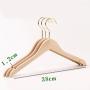 Premium Adult Solid Unfinished/Natural Wood Coat Suit Shirt Jacket Dress Hangers, Wooden Clothes Hangers- 360° Stronger Swivel Hook- Smoothly Cut Notches-3 Pack- Natural Color, 38cm,1.2cm thickness, 10cm hook with anti-slip silicone insert Premium Adult Solid Unfinished/Natural Wood Coat Suit Shirt Jacket Dress Hangers, Wooden Clothes Hangers- 360° Stronger Swivel Hook- Smoothly Cut Notches-3 Pack- Natural Color, 38cm,1.2cm thickness, 10cm hook with anti-slip silicone insert