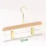 Natural Wood 1 Pack Solid Natural Wooden Pants Skirt Hangers Bottom Hanger for Slacks Trousers Jeans with 2-Adjustable Clips 35cm 15cm hook for Kids Natural Wood 1 Pack Solid Natural Wooden Pants Skirt Hangers Bottom Hanger for Slacks Trousers Jeans with 2-Adjustable Clips 35cm 15cm hook for Kids