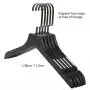 5pcs Black Wooden Suit Hangers with Precisely Cut Notches & 360 Degree Swivel Chrome Hook Natural Finish Super Sturdy and Durable Wooden Hangers for Dress Clothes Coats Jackets Pants Shirts Skirt with free of charge custimization logo 5pcs Black Wooden Suit Hangers with Precisely Cut Notches & 360 Degree Swivel Chrome Hook Natural Finish Super Sturdy and Durable Wooden Hangers for Dress Clothes Coats Jackets Pants Shirts Skirt with free of charge custimization logo