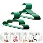 30 Pack Children Hangers with 6 Pcs Baby Closet Dividers, Heavy Duty Green Plastic Hangers Set for Kids and Baby Clothes 30 Pack Children Hangers with 6 Pcs Baby Closet Dividers, Heavy Duty Green Plastic Hangers Set for Kids and Baby Clothes