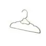 30 Pack Children Hangers with 6 Pcs Baby Closet Dividers, Heavy Duty White Plastic Hangers Set for Kids and Baby Clothes