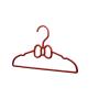 30 Pack Children Hangers with 6 Pcs Baby Closet Dividers, Heavy Duty Pink Plastic Hangers Set for Kids and Baby Clothes