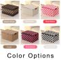 Bigger Storage Boxes Woven Basket Bin Container Tote Cube Organizer Set Stackable Storage Basket Woven Strap Shelf Organizer Built-In Carry Handles