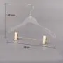 10mm thickness Round Top Clear Acrylic Skirt Pant Hangers with bar and Clips for women, Stylish Clothes Hanger with Gold Hooks - Coat Hanger for Dress, Suit - Closet Organizer Adult Hangers - Cloth Hangers 10mm thickness Round Top Clear Acrylic Skirt Pant Hangers with bar and Clips for women, Stylish Clothes Hanger with Gold Hooks - Coat Hanger for Dress, Suit - Closet Organizer Adult Hangers - Cloth Hangers