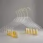 10mm thickness Round Top Clear Acrylic Skirt Pant Hangers with bar and Clips for women, Stylish Clothes Hanger with Gold Hooks - Coat Hanger for Dress, Suit - Closet Organizer Adult Hangers - Cloth Hangers 10mm thickness Round Top Clear Acrylic Skirt Pant Hangers with bar and Clips for women, Stylish Clothes Hanger with Gold Hooks - Coat Hanger for Dress, Suit - Closet Organizer Adult Hangers - Cloth Hangers