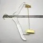 14mm thickness Round Top Clear Acrylic Skirt Pant Hangers with bar and Clips for women, Stylish Clothes Hanger with Gold Hooks - Coat Hanger for Dress, Suit - Closet Organizer Adult Hangers - Cloth Hangers 1pcs 14mm thickness Round Top Clear Acrylic Skirt Pant Hangers with bar and Clips for women, Stylish Clothes Hanger with Gold Hooks - Coat Hanger for Dress, Suit - Closet Organizer Adult Hangers - Cloth Hangers 1pcs