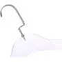 5pcs Round Top Clear Acrylic Skirt Pant Hangers with bar and Clips for women, Stylish Clothes Hanger with Silver Hooks - Coat Hanger for Dress, Suit - Closet Organizer Adult Hangers - Cloth Hangers 5pcs Round Top Clear Acrylic Skirt Pant Hangers with bar and Clips for women, Stylish Clothes Hanger with Silver Hooks - Coat Hanger for Dress, Suit - Closet Organizer Adult Hangers - Cloth Hangers